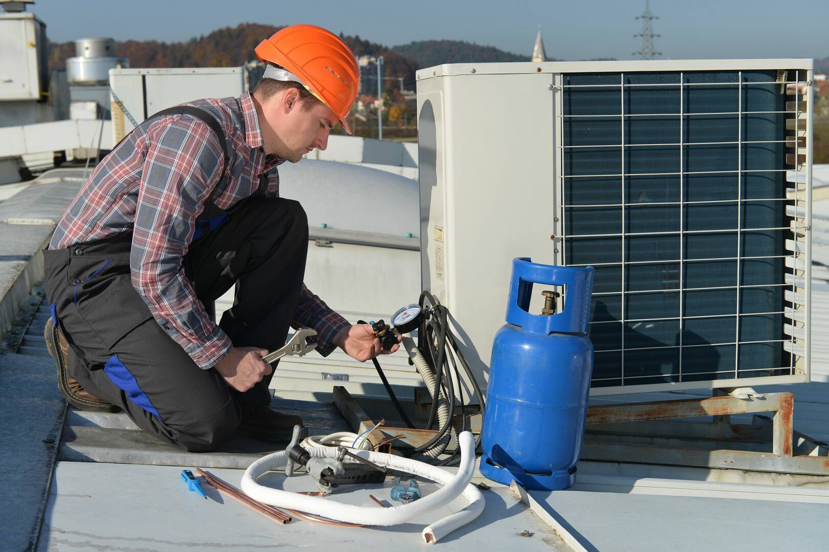 LTJ Air Conditioning and Heating logo