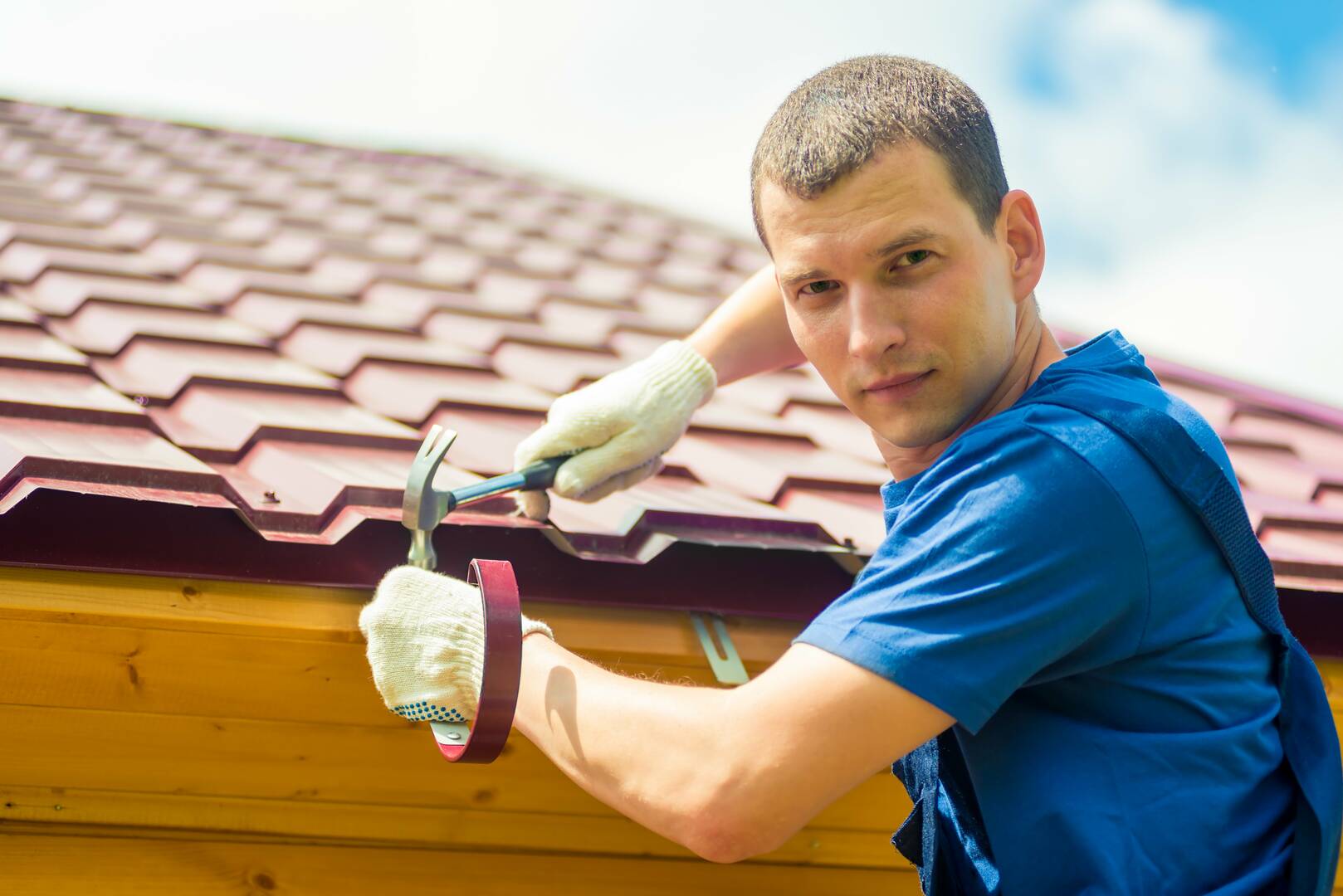 DeShazo and Son Roofing logo